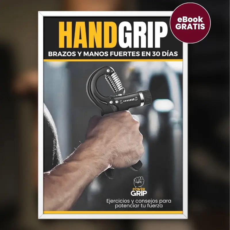 HandGrip | Entrenador de fuerza (Promoción: Pack de 2 unidades + Guía de entrenamiento Gratis)