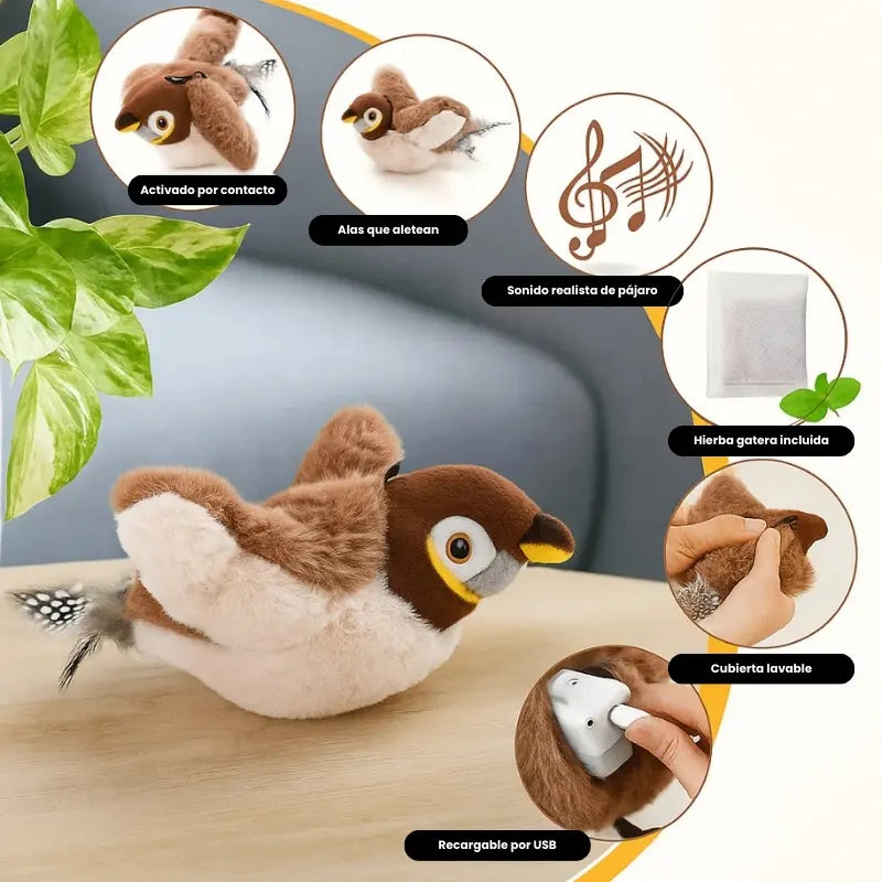 FlappyBird - Juguete interactivo para gatos