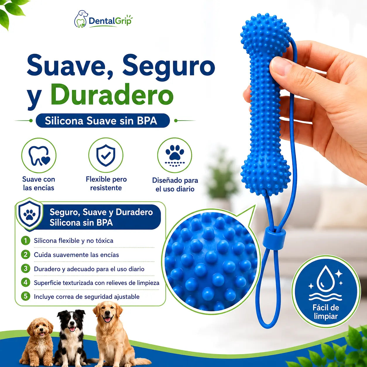 DentalGrip - Asistente para cepillado dental (Promo limitada: Paga 1 lleva 2)