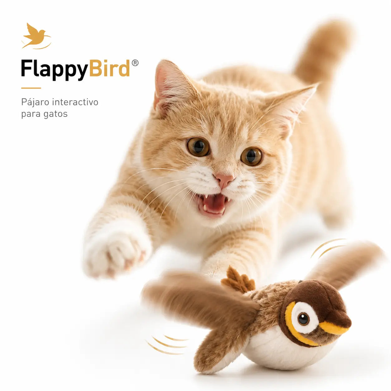 FlappyBird - Juguete interactivo para gatos