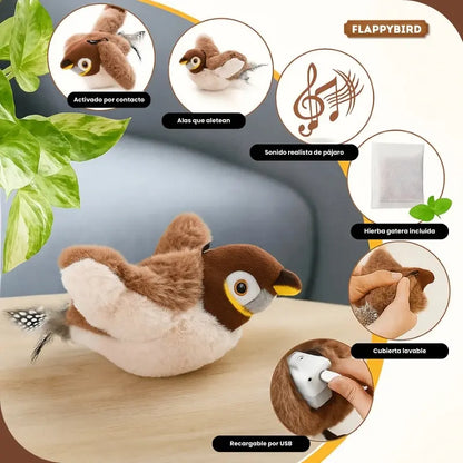 FlappyBird – Brinquedo interativo para gatos
