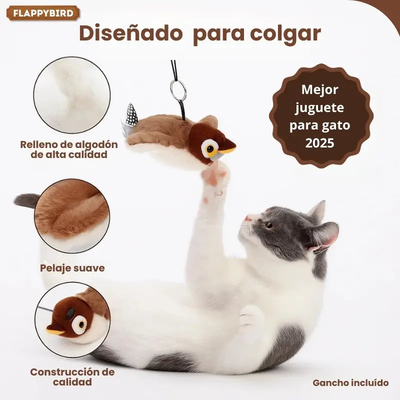 FlappyBird – Brinquedo interativo para gatos