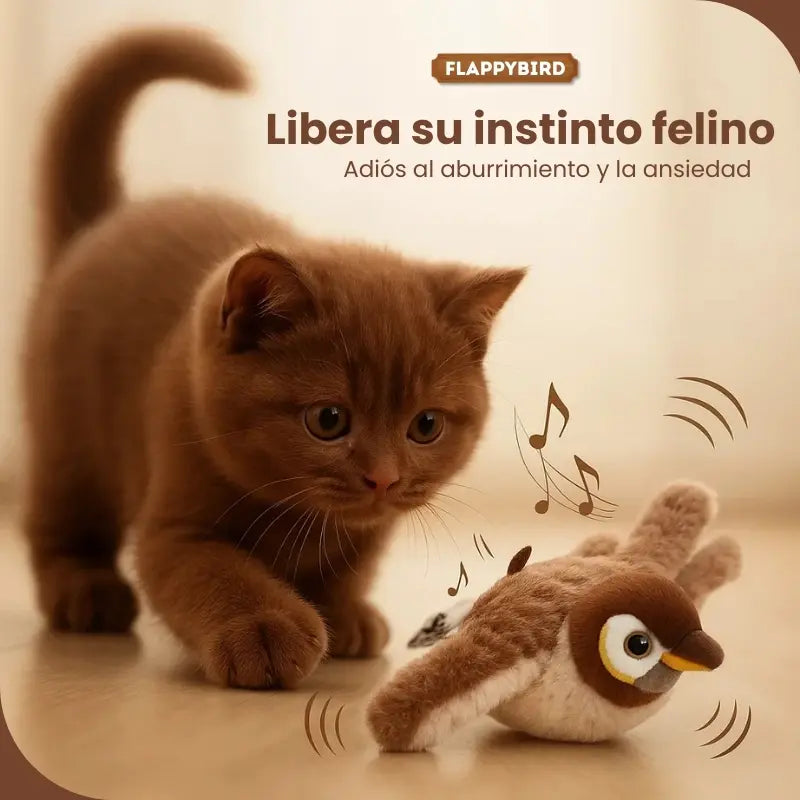 FlappyBird – Brinquedo interativo para gatos