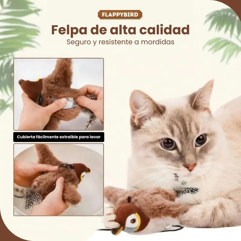 FlappyBird – Brinquedo interativo para gatos