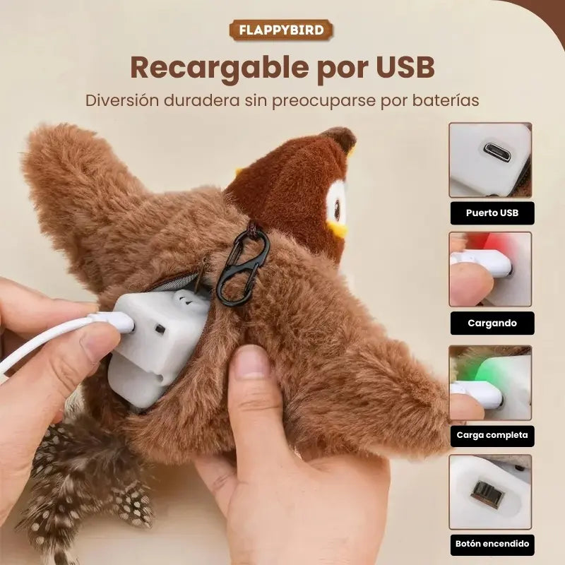 FlappyBird – Brinquedo interativo para gatos