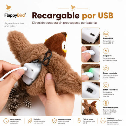 FlappyBird - Juguete interactivo para gatos