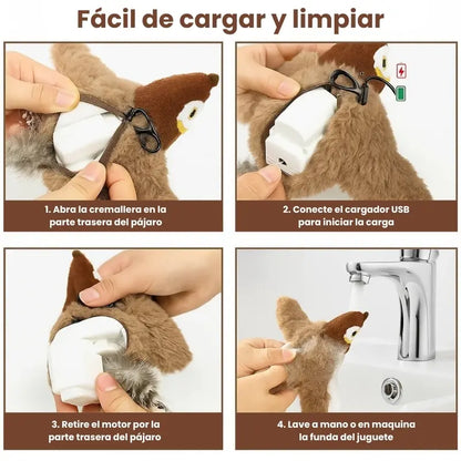 FlappyBird – Brinquedo interativo para gatos