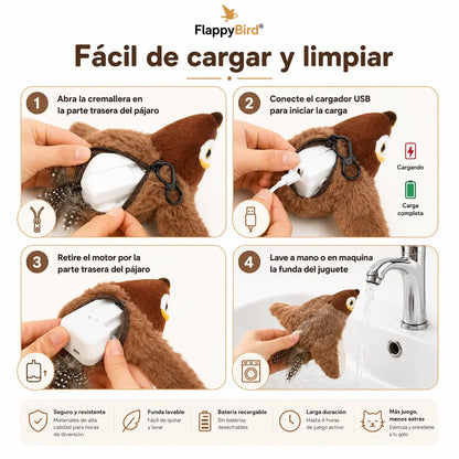 FlappyBird - Juguete interactivo para gatos