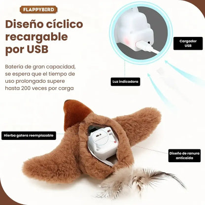 FlappyBird – Brinquedo interativo para gatos
