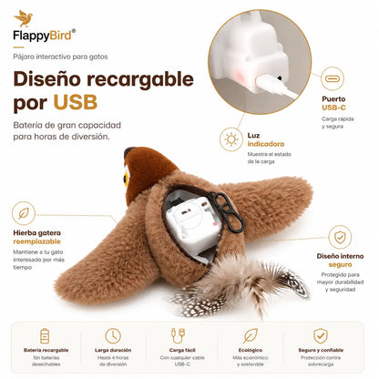 FlappyBird - Juguete interactivo para gatos