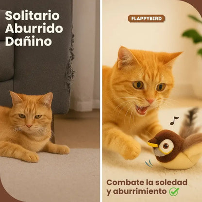 FlappyBird – Brinquedo interativo para gatos