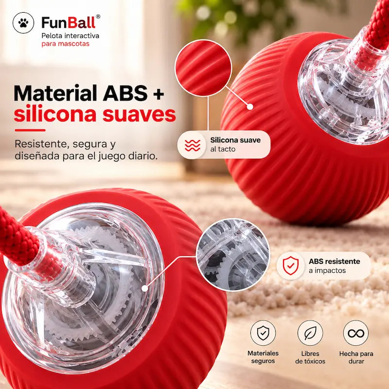 Pelota interactiva para mascotas