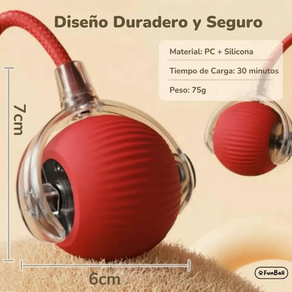 FunBall – Brinquedo interativo para animais de estimação (Promoção limitada: Paga 1 e leva outra GRÁTIS)
