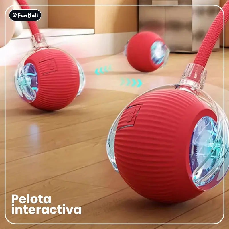 FunBall – Brinquedo interativo para animais de estimação (Promoção limitada: Paga 1 e leva outra GRÁTIS)