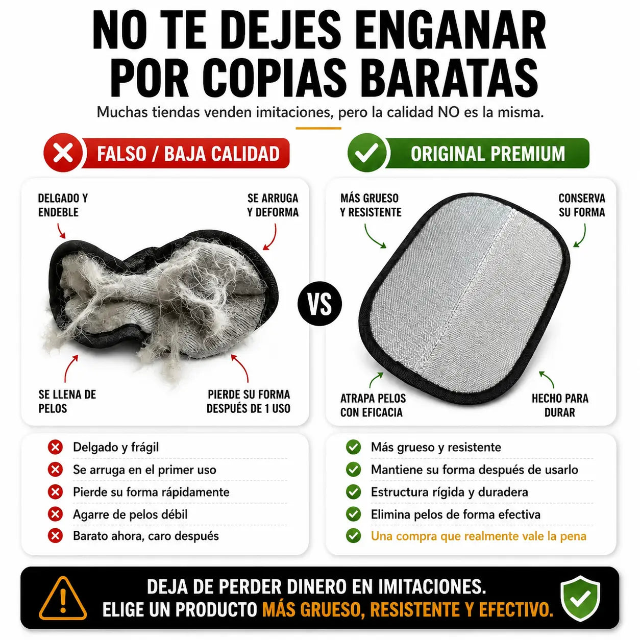MagicGlove - Guante electrostático quitapelos (Promo: Paga 1 y lleva 2)