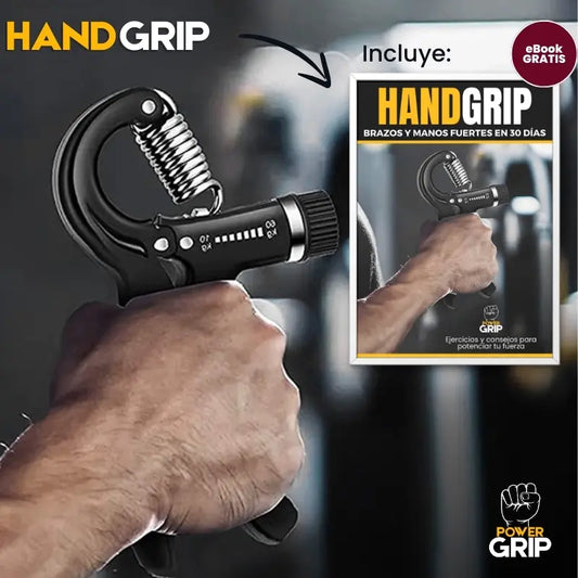 HandGrip | Entrenador de fuerza (Promoción: Pack de 2 unidades + Guía de entrenamiento Gratis)